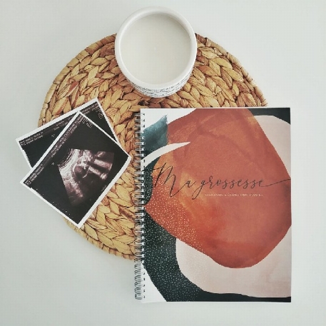 Mon journal de grossesse - Abstrait | Moments ancrés
