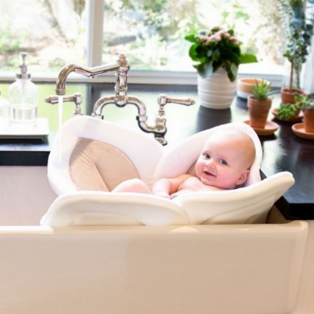 Bain lotus pour lavabo - Blanc et gris | Blooming Baby