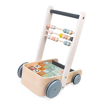Chariot trotteur Blocs ABC Janod