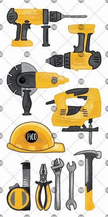 Tatouages temporaires - Les outils de construction | PiCO