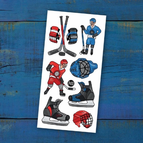 Tatouages temporaires - La folie du Hockey | PICO