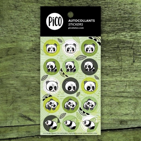 Autocollants - Les pandas sympas | PiCO