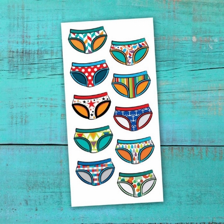 Tatouages temporaires - Les bobettes | PiCO