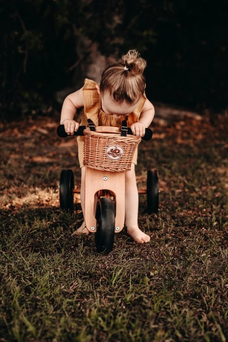 Panier en osier pour vélo | Kinderfeets