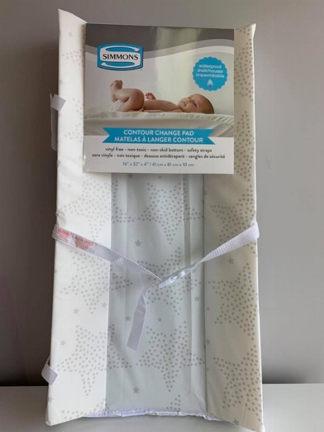 Coussin à langer antidérapant - Étoile | Simmons