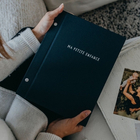 Ma petite enfance 1 an à 5 ans - Noir | Moments ancrées