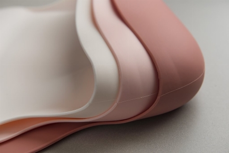 Bavoir en silicone - Rose | Loulou Lollipop
