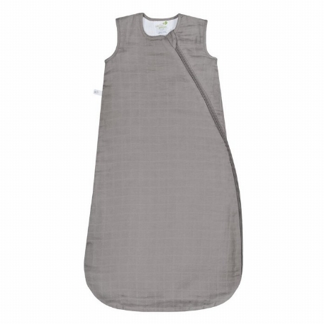 Sac de nuit en mousseline de coton - Taupe (0.7 Tog) | Perlimpinpin