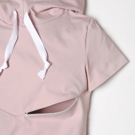 Robe pour femme, grossesse et allaitement - Rose antique | Nine Clothing
