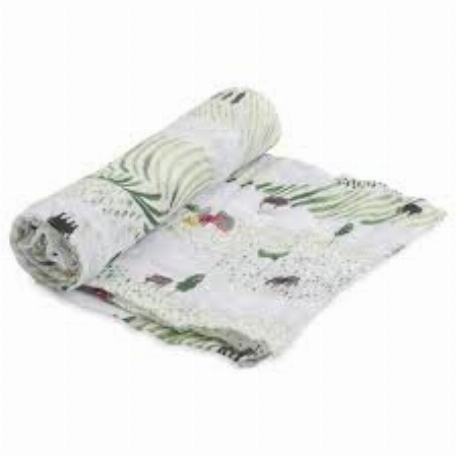 Mousseline de coton, Ferme - Little Unicorn