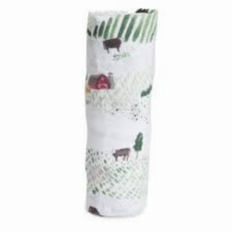 Mousseline de coton, Ferme - Little Unicorn