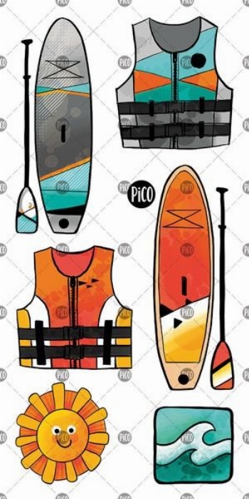 Tatouages temporaires - Planches à pagaies | PiCO