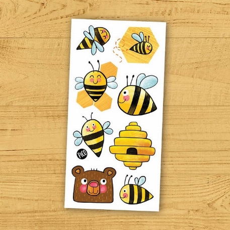 Tatouages temporaires - Les abeilles | PiCO