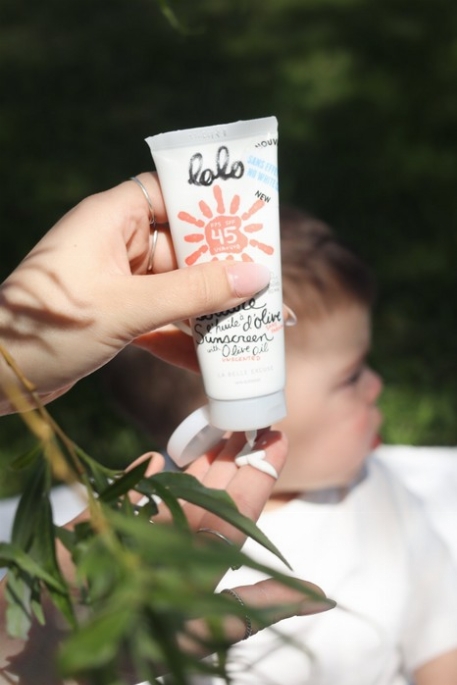 Écran solaire à l'huile d'olive - Sans parfum 75g | Lolo et moi