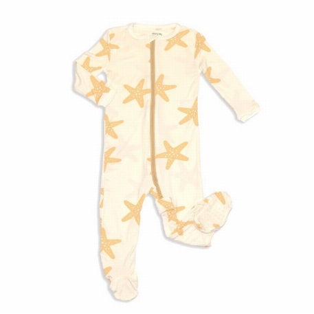 Pyjama en bambou - Étoile de Mer | Silkberry baby