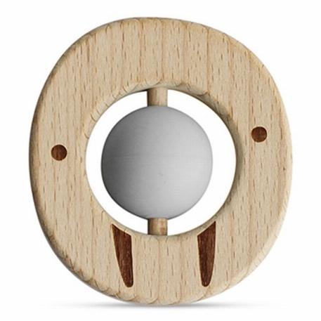 Jouet en bois - Morse gris | Little rwar