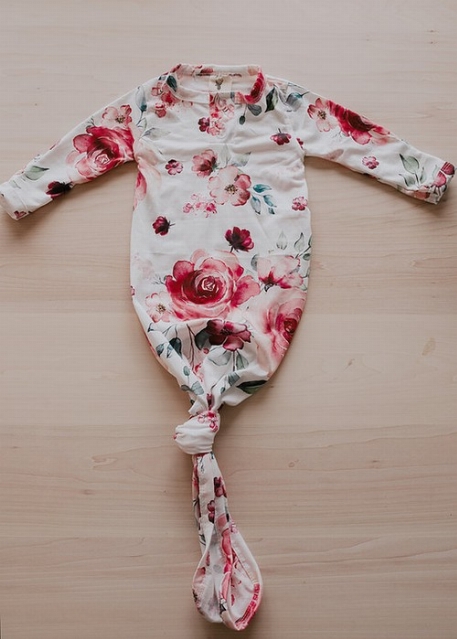 Gigoteuse - Floral rouge | Mini coco 0-3M