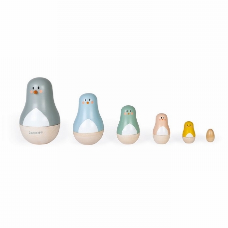 Poupées gigognes - Pingouin | Janod