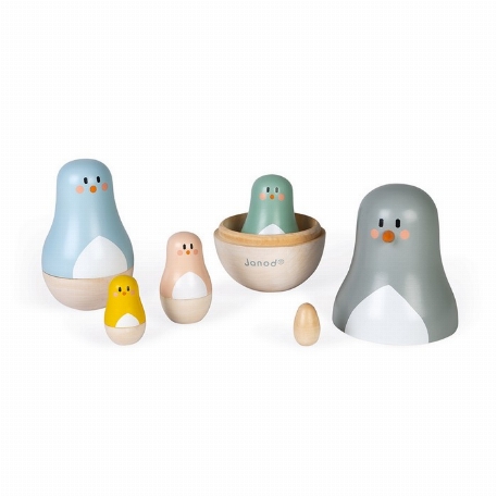 Poupées gigognes - Pingouin | Janod
