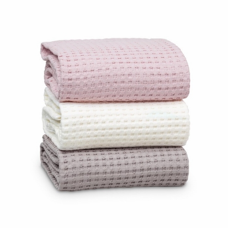 Couverture gaufrée - Rose | Lulujo