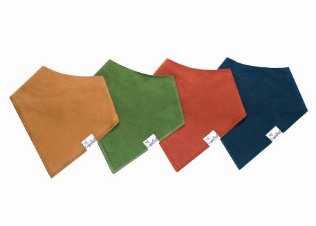 Bavoirs Bandanas - Ridge | Copper Pearl