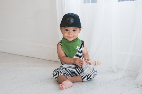 Bavoirs Bandanas - Ridge | Copper Pearl