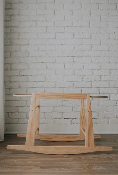 Support en bois naturel | Must Be Baby