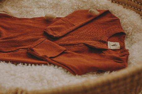 Pyjama en coton - Rouille | Mini Coco