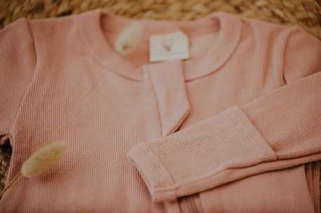 Pyjama en coton - Rose | Mini Coco