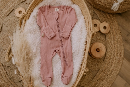 Pyjama en coton - Rose | Mini Coco