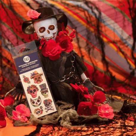 Tatouages temporaires - Les calaveras | PiCO