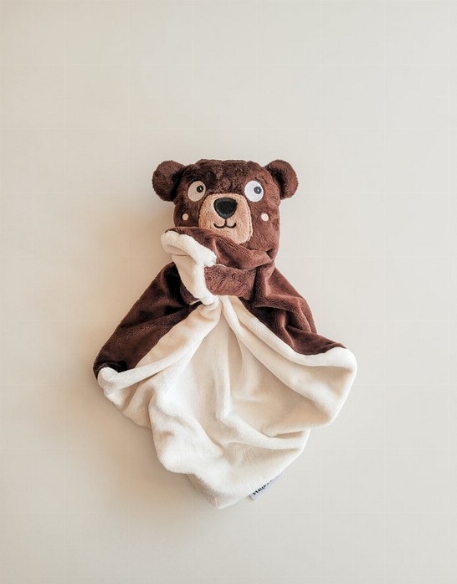 Doudou Ours brun - Winston | Veille sur toi