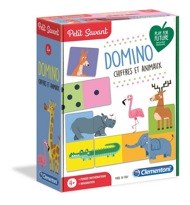 Domino - Chiffres et animaux | Clementoni