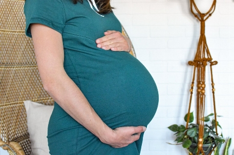 Robe pour femme, grossesse et allaitement - Teal | Nine Clothing