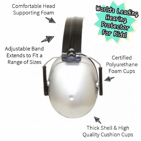 Protège-oreilles 2T+ - Silver | Banz