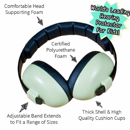 Protège-oreilles 0-2T - Leaf Green | Banz