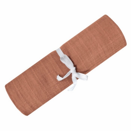 Couverture de mousseline - Canelle | Perlimpinpin
