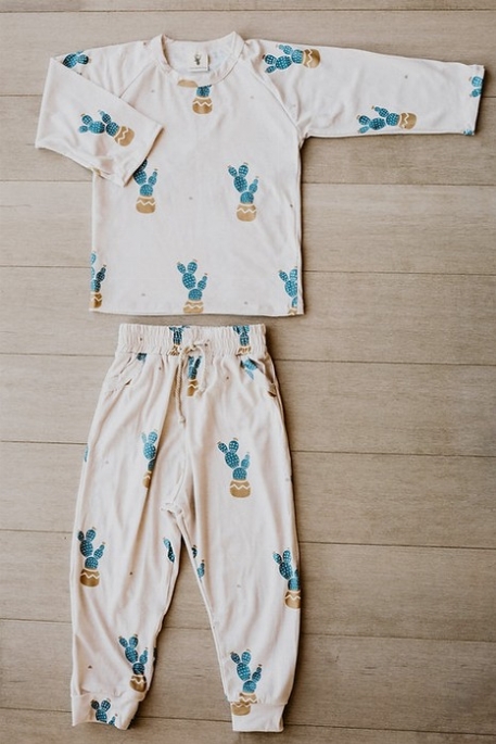Pyjama deux pièces - Cactus | Mini Coco