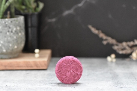 Shampoing solide - Framboise | Savonnerie Poussière D'Étoile