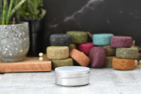 Shampoing solide - Framboise | Savonnerie Poussière D'Étoile