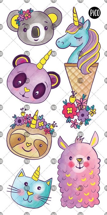Tatouages temporaires - La licornerie | PiCO