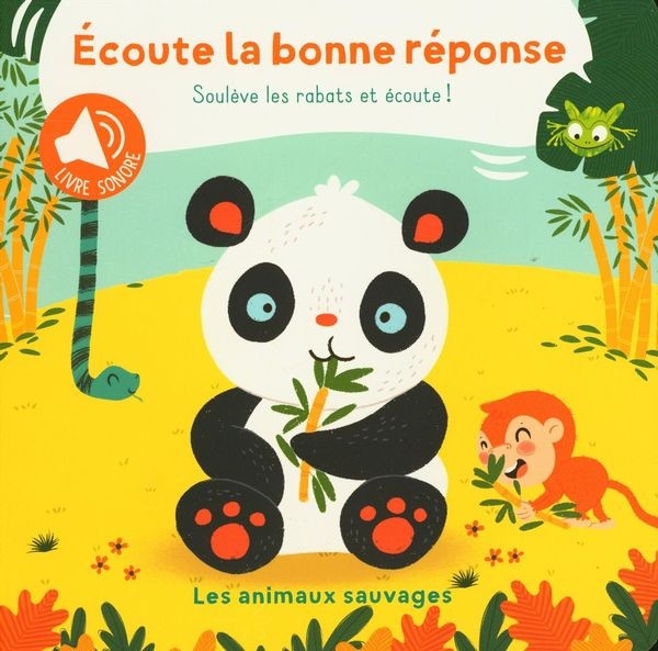 Livre sonore - Les animaux sauvages | Yoyo