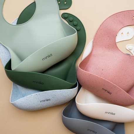 Bavette de silicone | Minika