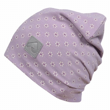 Bonnet de coton mi-saison - Prunette pâle | Perlimpinpin