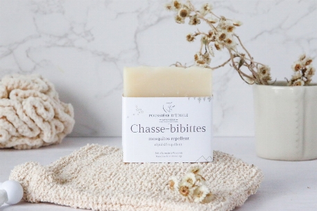 Savon en barre - Chasse-bibittes | Savonnerie Poussière D'Étoile