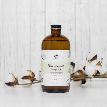 Bain moussant - Kiwi & melon | Savonnerie Poussière D'Étoile