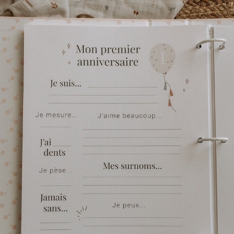 Livre de bébé - Rose | Le Petit Tableau Noir