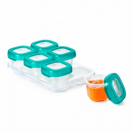 Plats de congélation (2 oz) - Turquoise | Oxo Tot