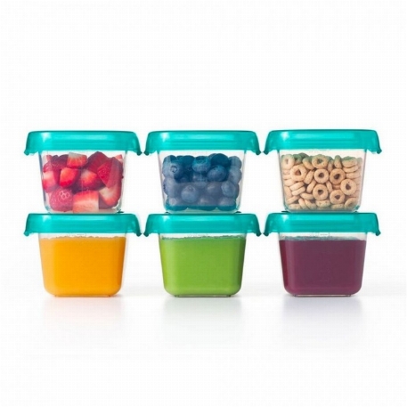 Plats de congélation (2 oz) - Turquoise | Oxo Tot