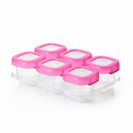 Plats de congélation (2 oz) - Rose | Oxo Tot